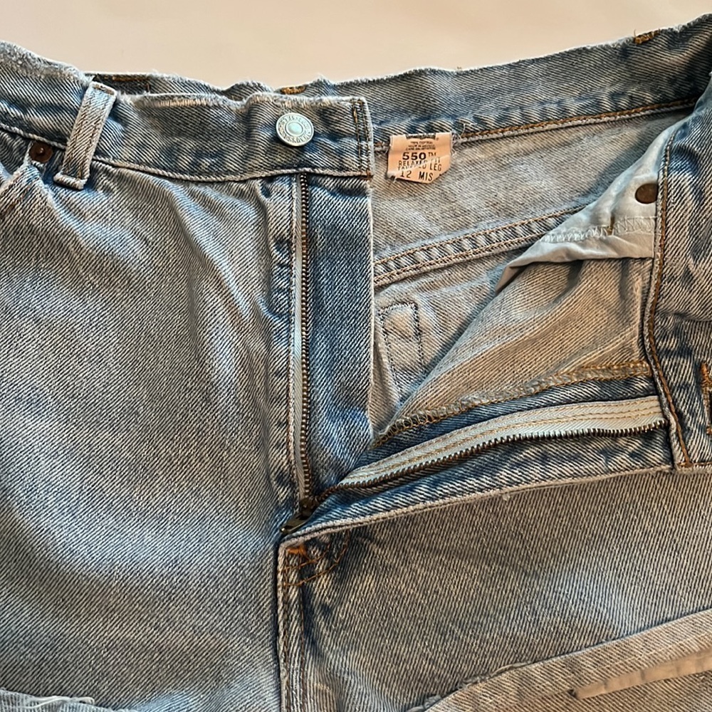 Vintage Levi’s 550 Cutoff Shorts Size 12 MIS - Picture 16 of 16